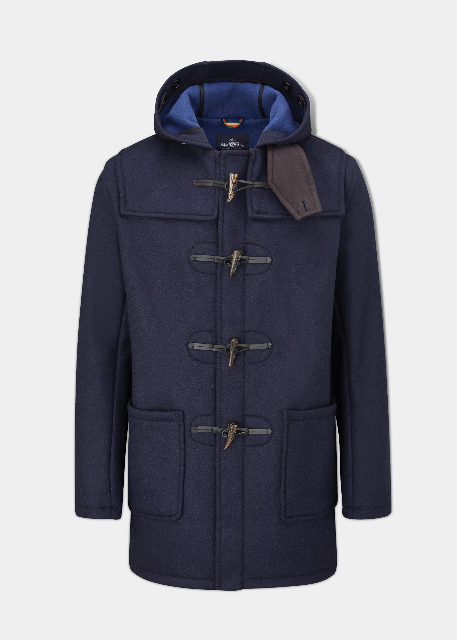 Ewen Men's Duffle Coat In Navy