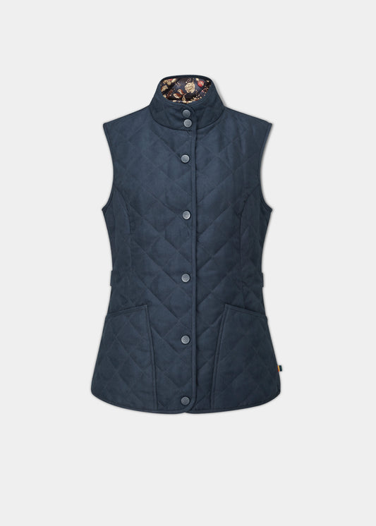 Felwell Ladies Gilet In Dark Navy