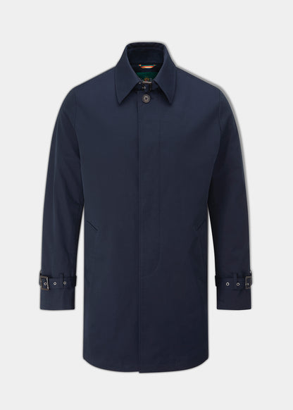 Mistfield Navy Raincoat