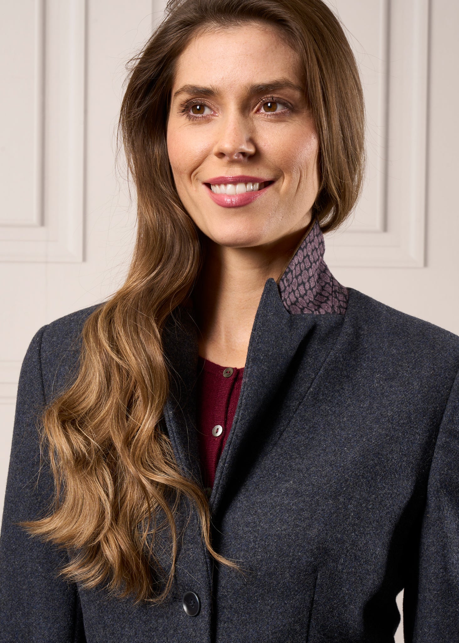 VILA geruite regular blazer lichtbruin VILA geruite regular blazer lichtbruin