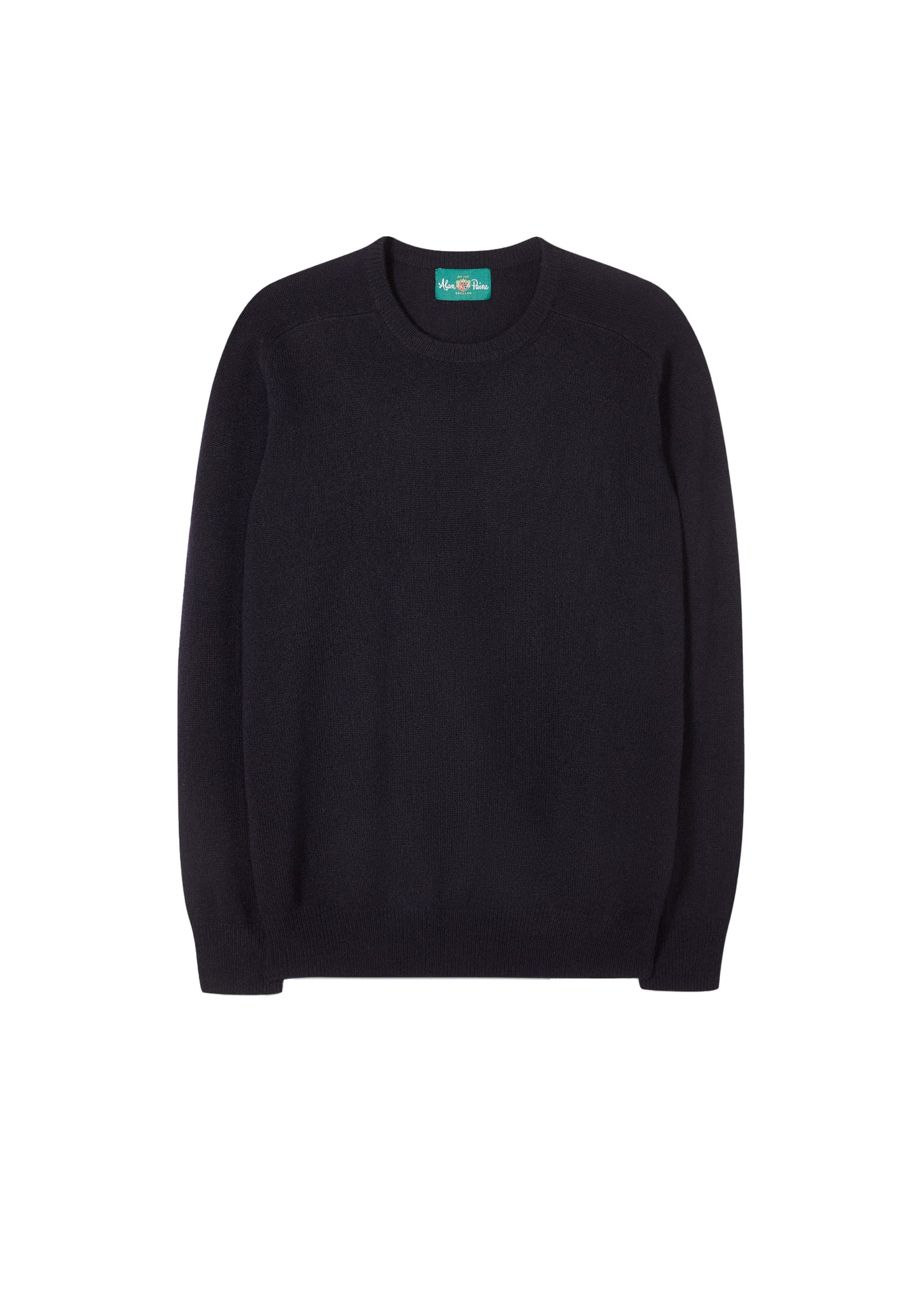 Dorset Men's Lambswool Jumper in Navy - Classic Fit