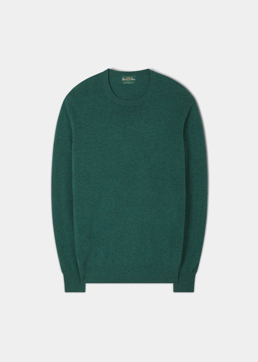 Men's Lambswool Crew Neck Jumper In Cossack - Regular Fit