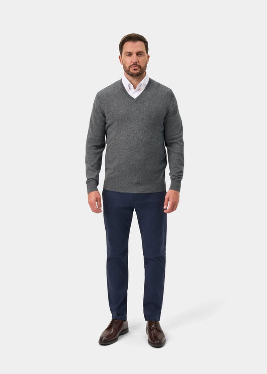 Haddington Cashmere Jumper in Derby - Regular Fit