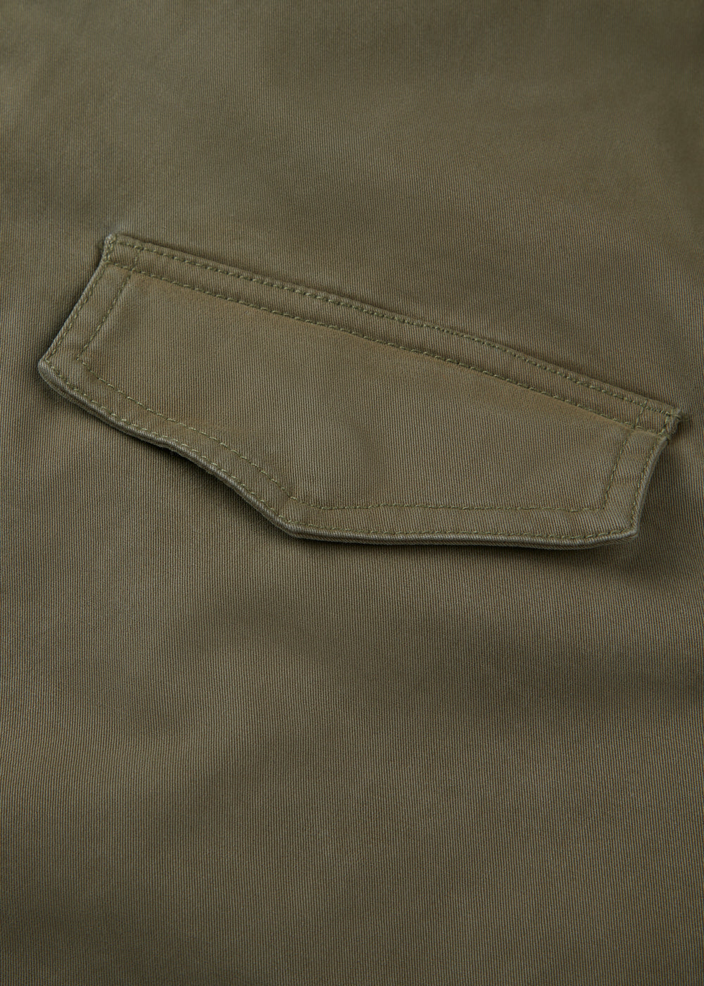 Men's Cotton Jacket in Green