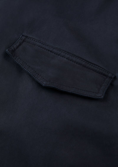 Men's Cotton Jacket in Navy