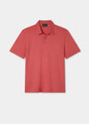 Men's Cotton Polo Shirt in Pink