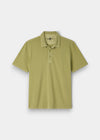 Weymouth Washed Effect Polo Shirt In Pistachio