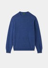 Men's Geelong Wool Crew Neck Jumper in Ullswater