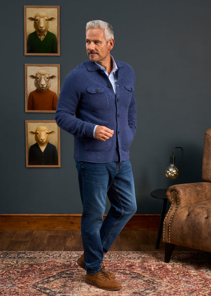Mens-Lambswool-Overshirt-Blue