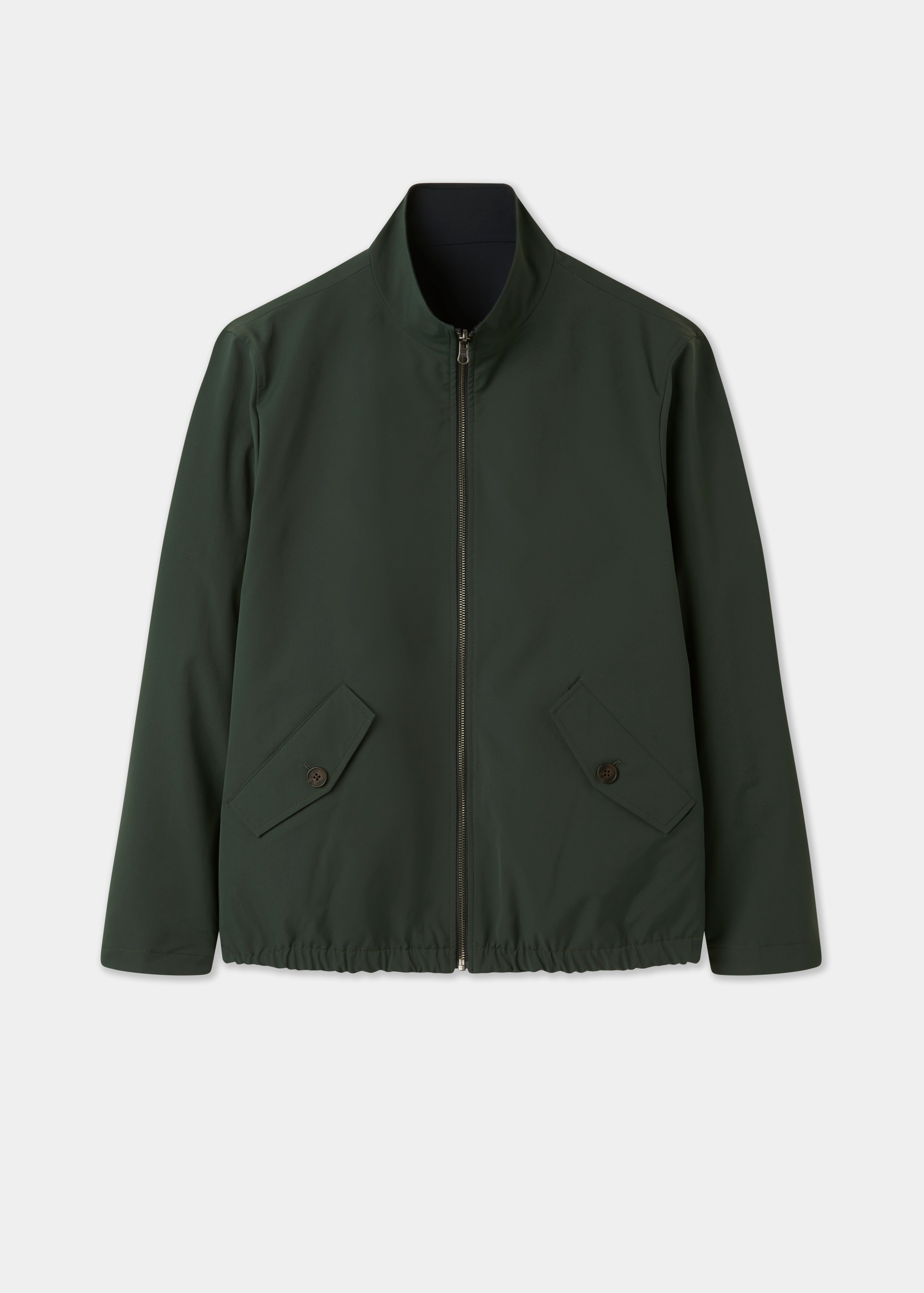 Lakeward Men's Reversible Bomber Jacket In Green and Navy | AP