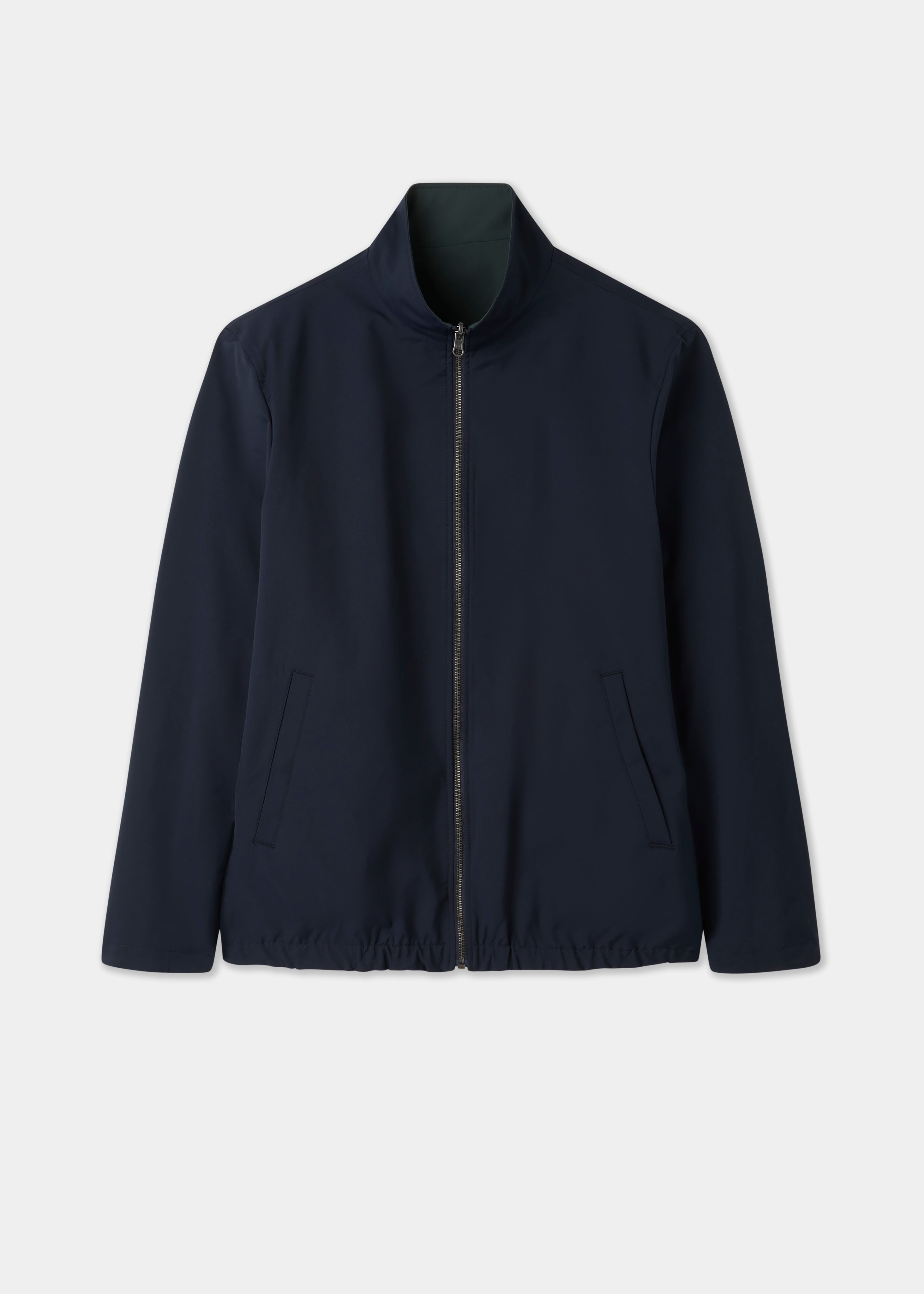 Lakeward Men's Reversible Bomber Jacket In Green and Navy | AP