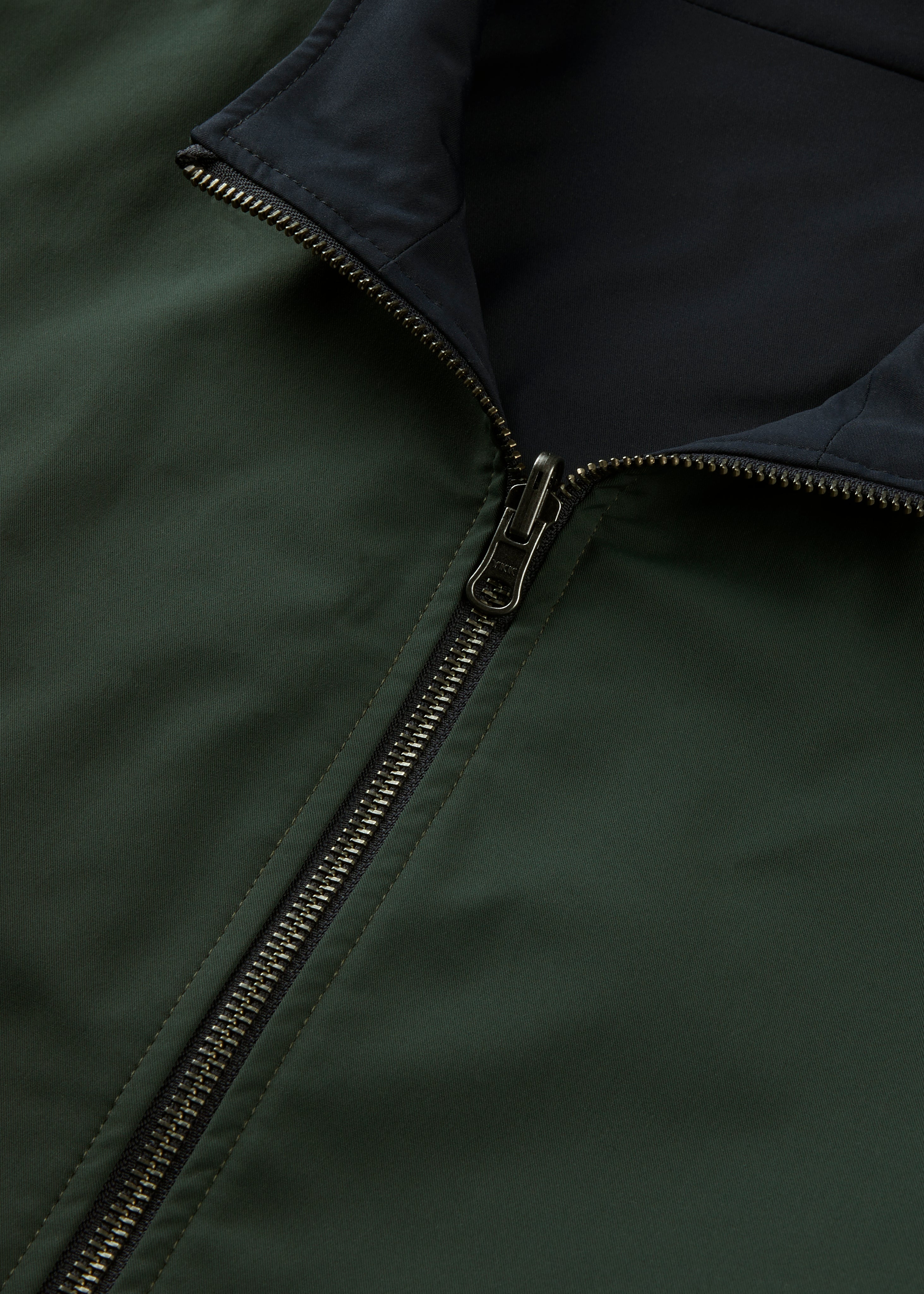 Lakeward Men's Reversible Bomber Jacket In Green and Navy | AP