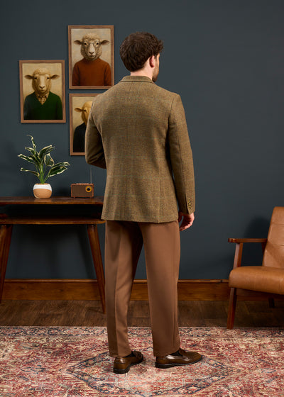 Mens-Tweed-Green-Blazer