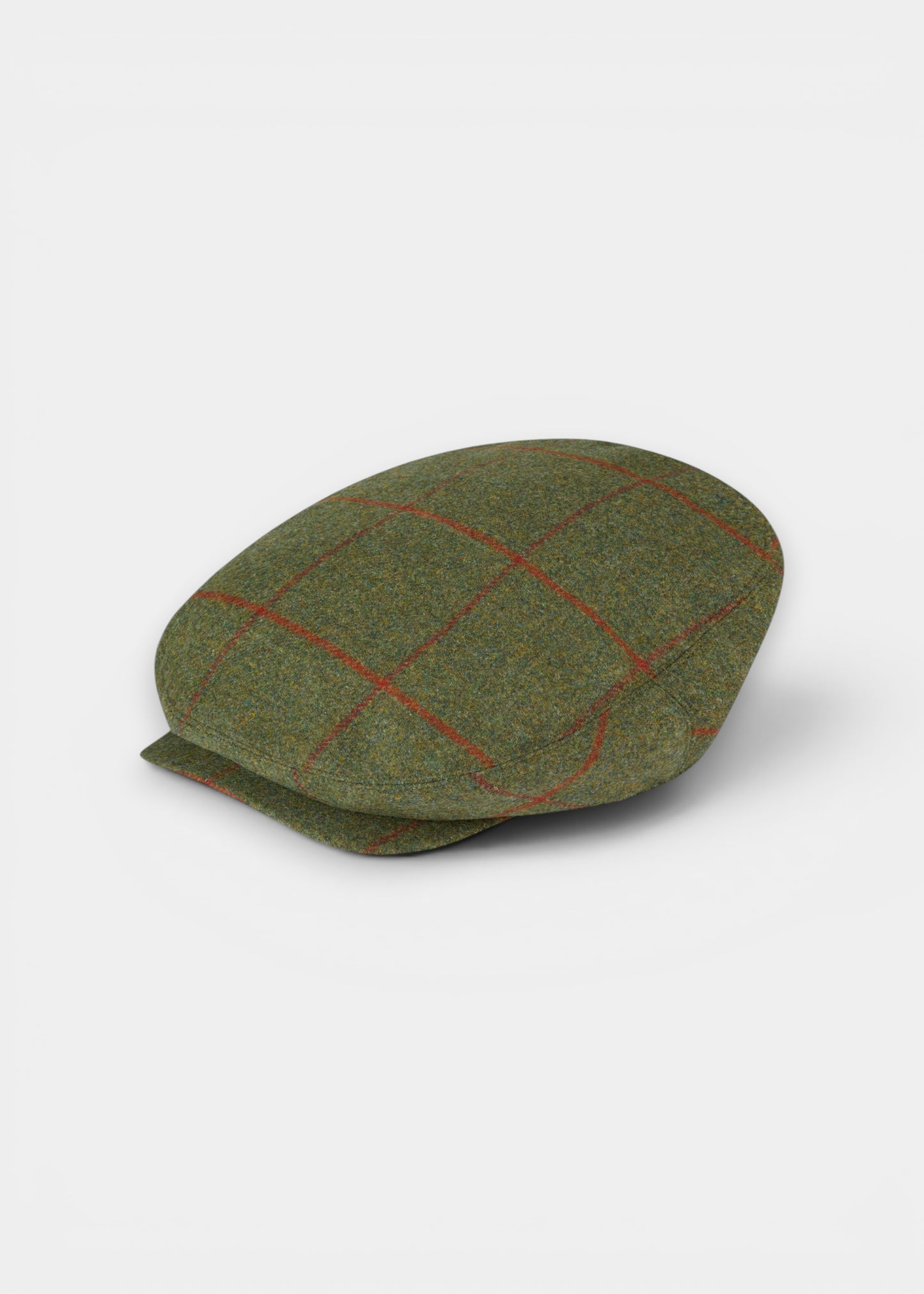Combrook Men's Tweed Waterproof Balmoral Cap in Reed  -  Regular Fit