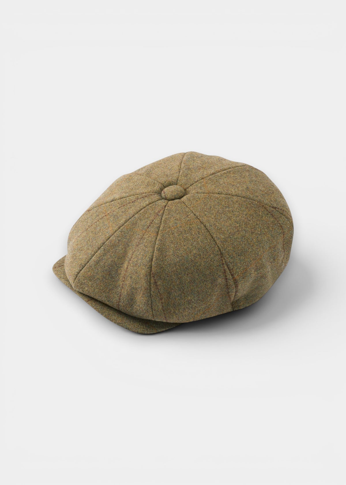 Combrook Ladies Tweed Water Repellent Cap in Grove  -  Regular Fit