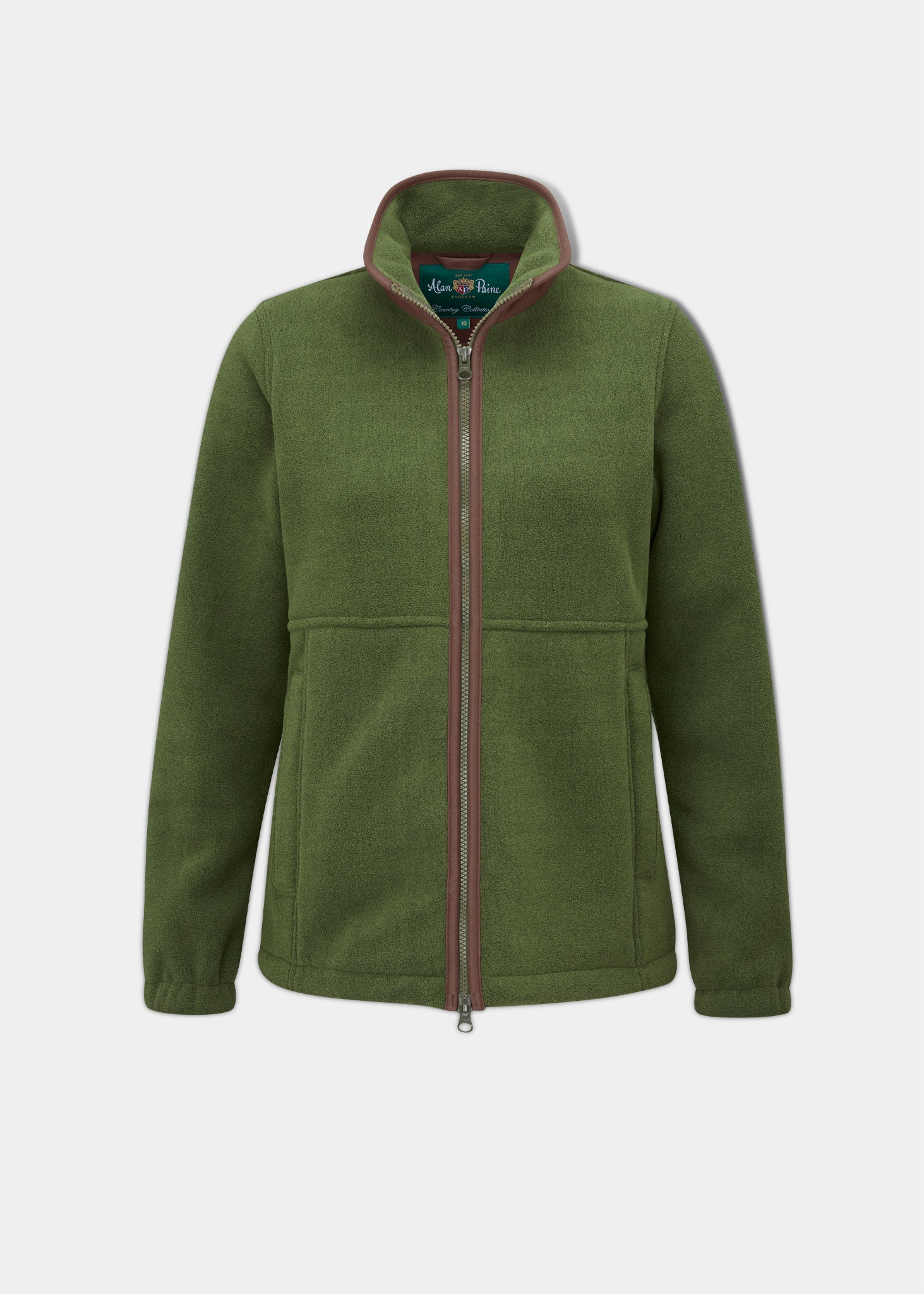 Aylsham Ladies Fleece Jacket In Leaf 