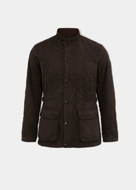 Felwell Quiltad jacka för barn i Olive - Normal passform
