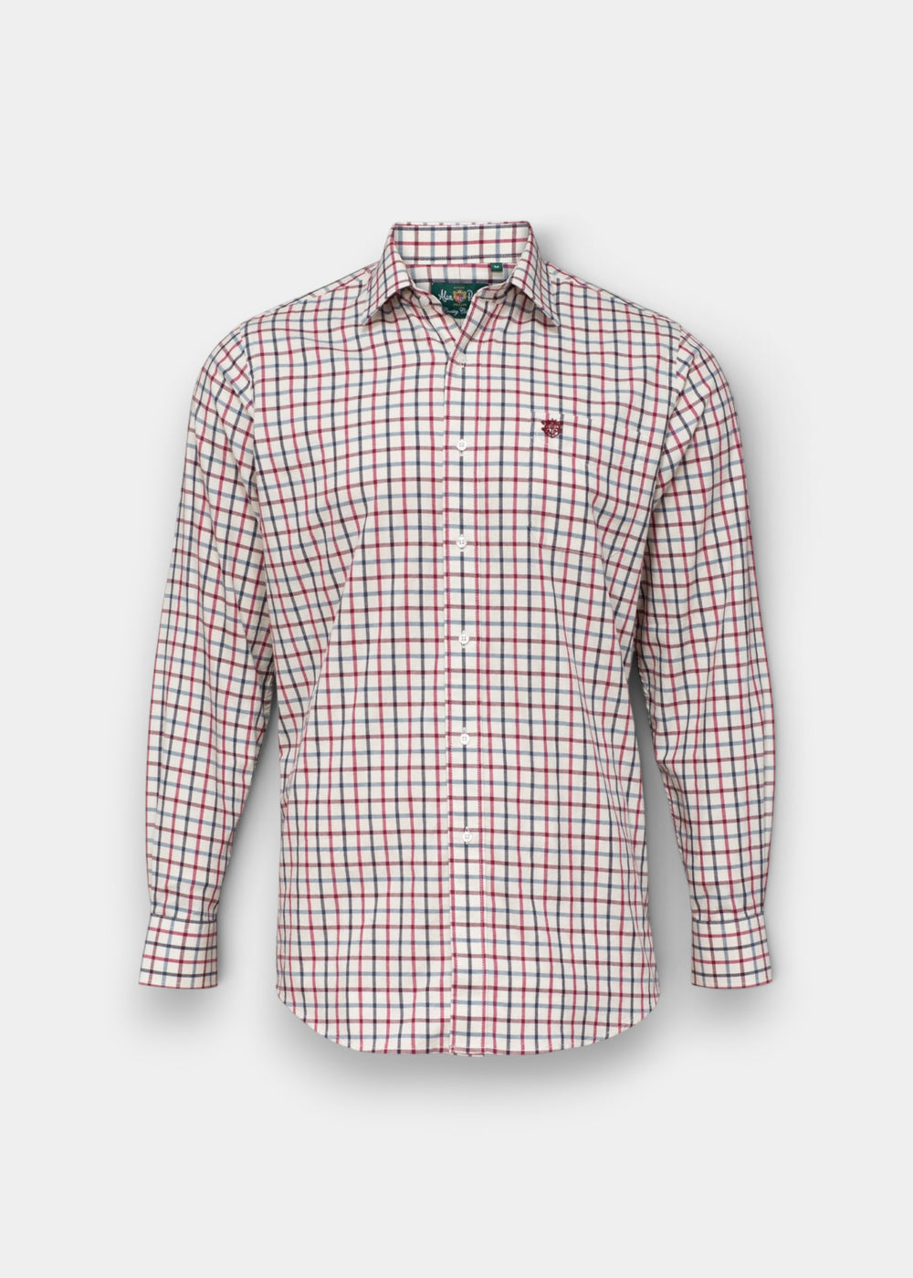 Ilkley Children's Country Check Shirt In Red