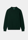 Men's Shetland Wool Crew Neck Jumper in Cossack