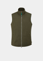 Mossley Men's Wind Stopper Gilet In Olive