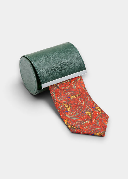 Ripon Silk Country Tie In Wine