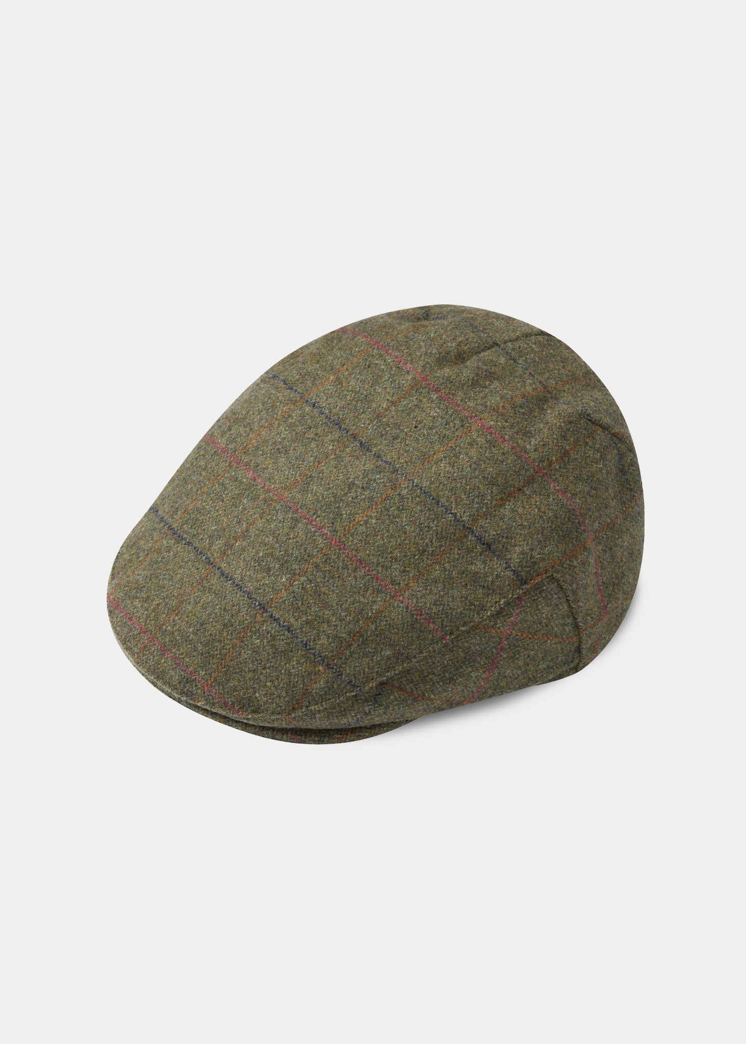 Surrey Men's Tweed Flat Cap In Meadow