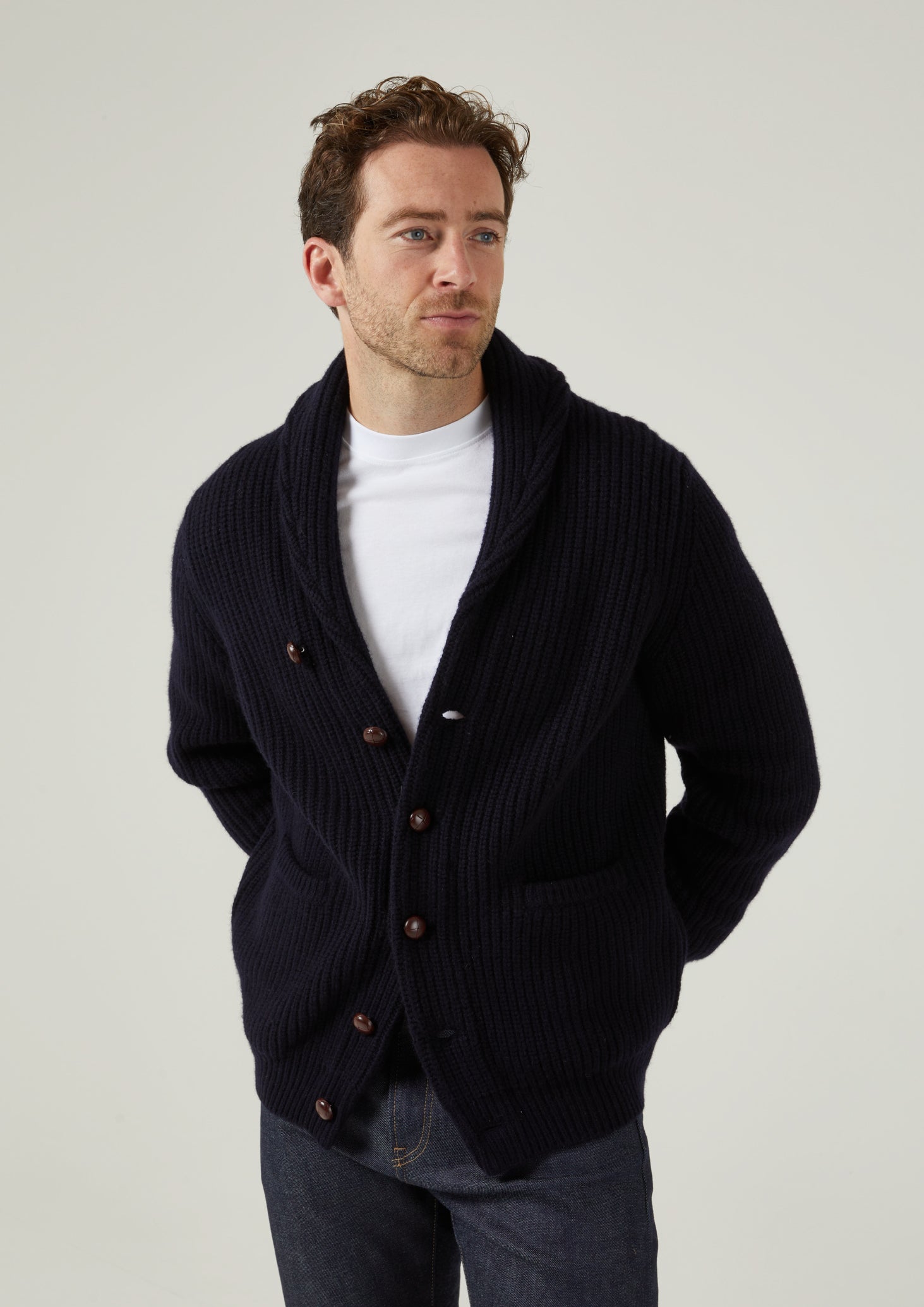 Mens hotsell shawl jumper