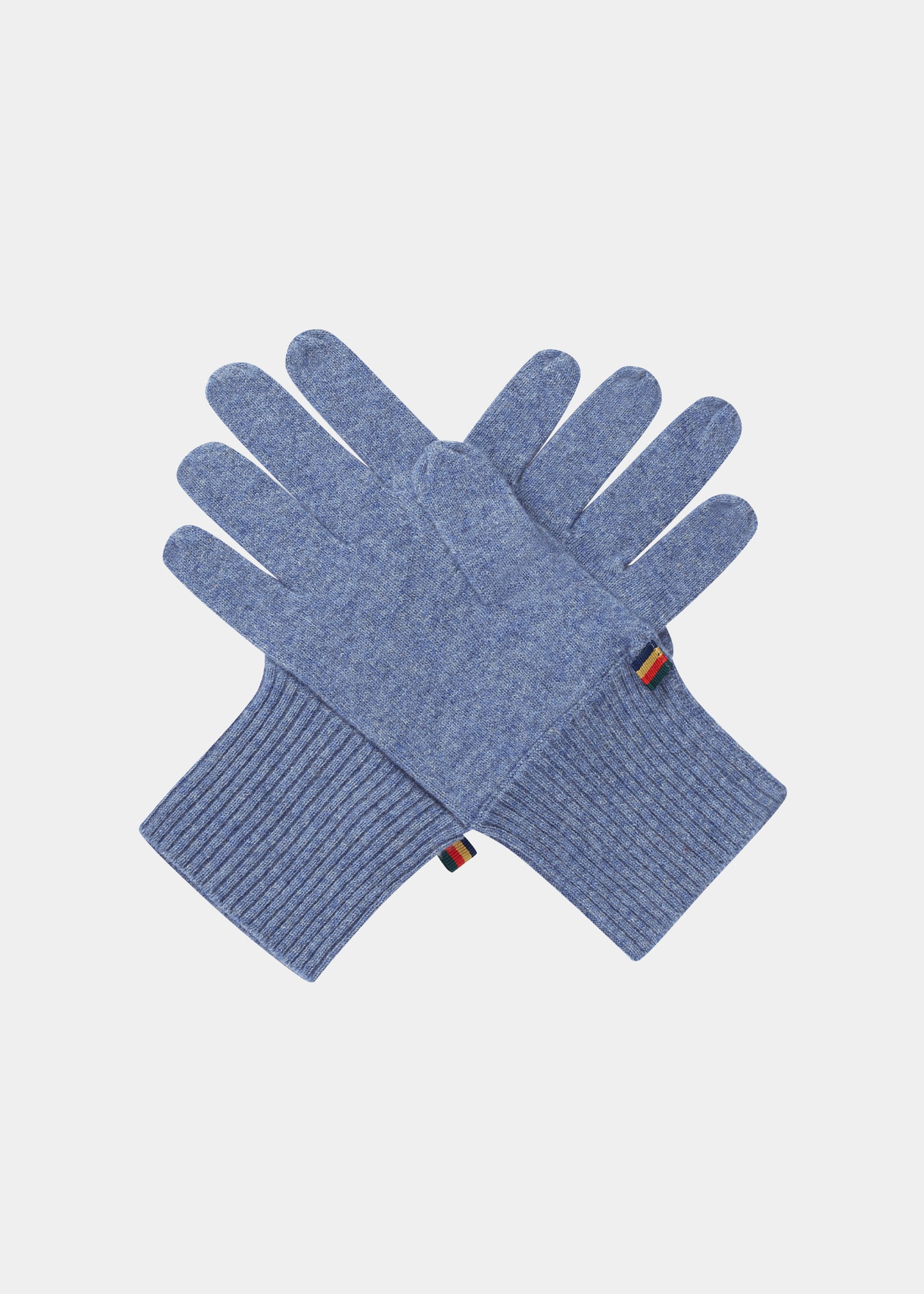 Cashmere Ladies Gloves - Blue Mix