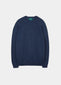 Men's cotton cashmere sweatshirt in colourway midnight