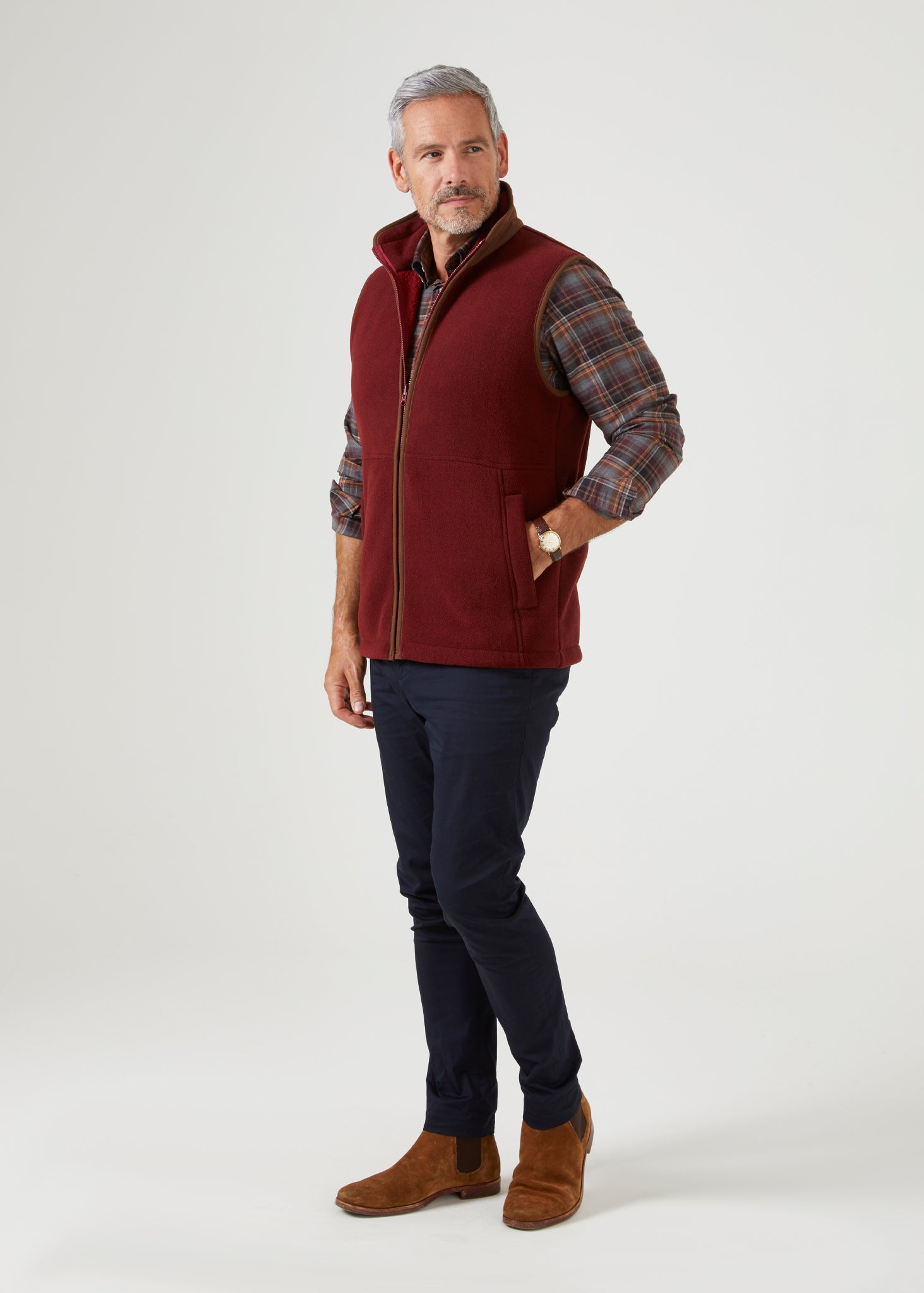 Fleece-Gilet-Bloodstone