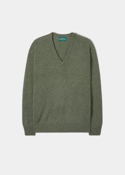 Hampshire Lambswool Saddle Shoulder Landscape Jumper