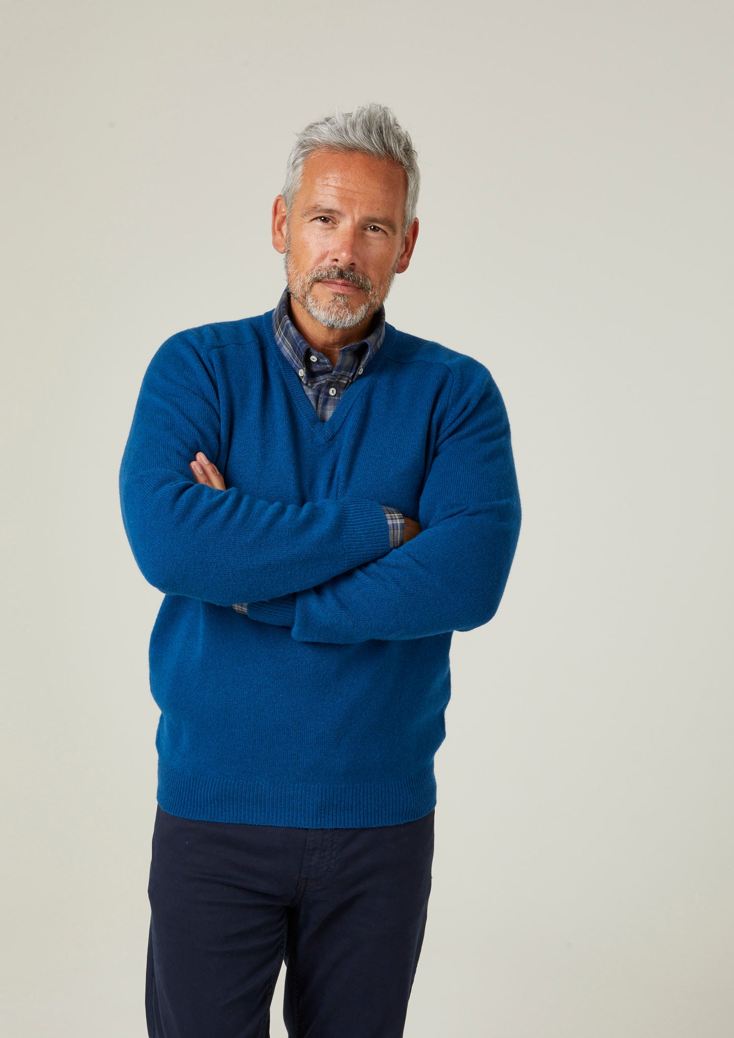 Hampshire Lambswool Jumper in Malabar - Classic Fit