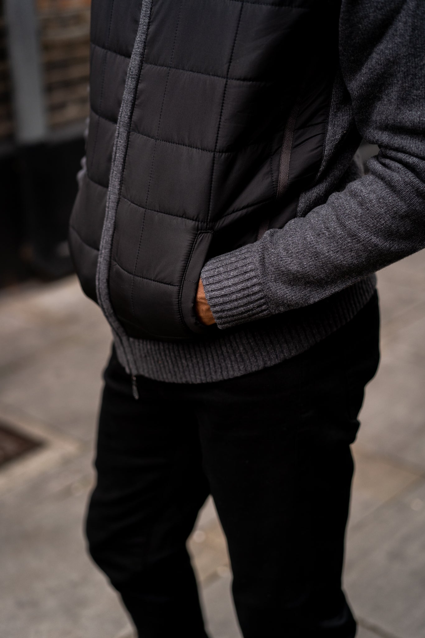 Kilnwick Men's Wool Jacket In Anthra - Regular Fit