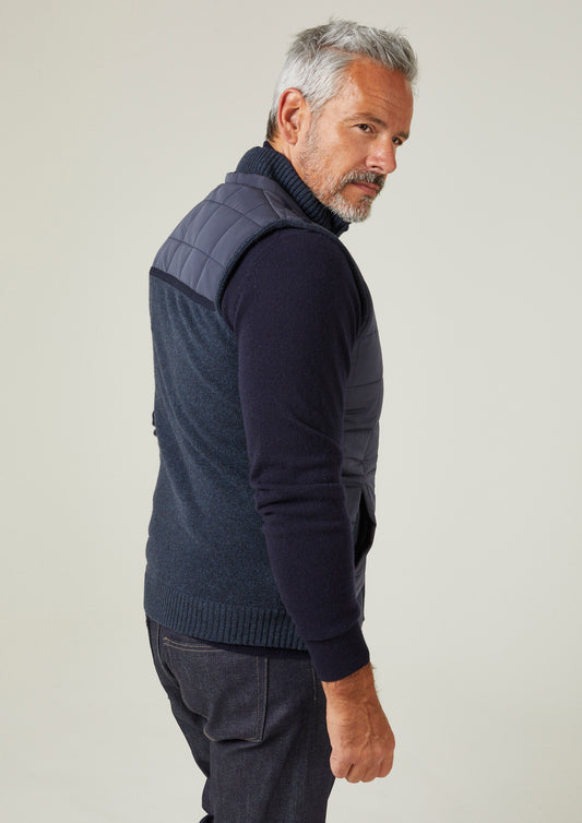 Kilnwick Men's Wool Jacket In Moonshine - Regular Fit
