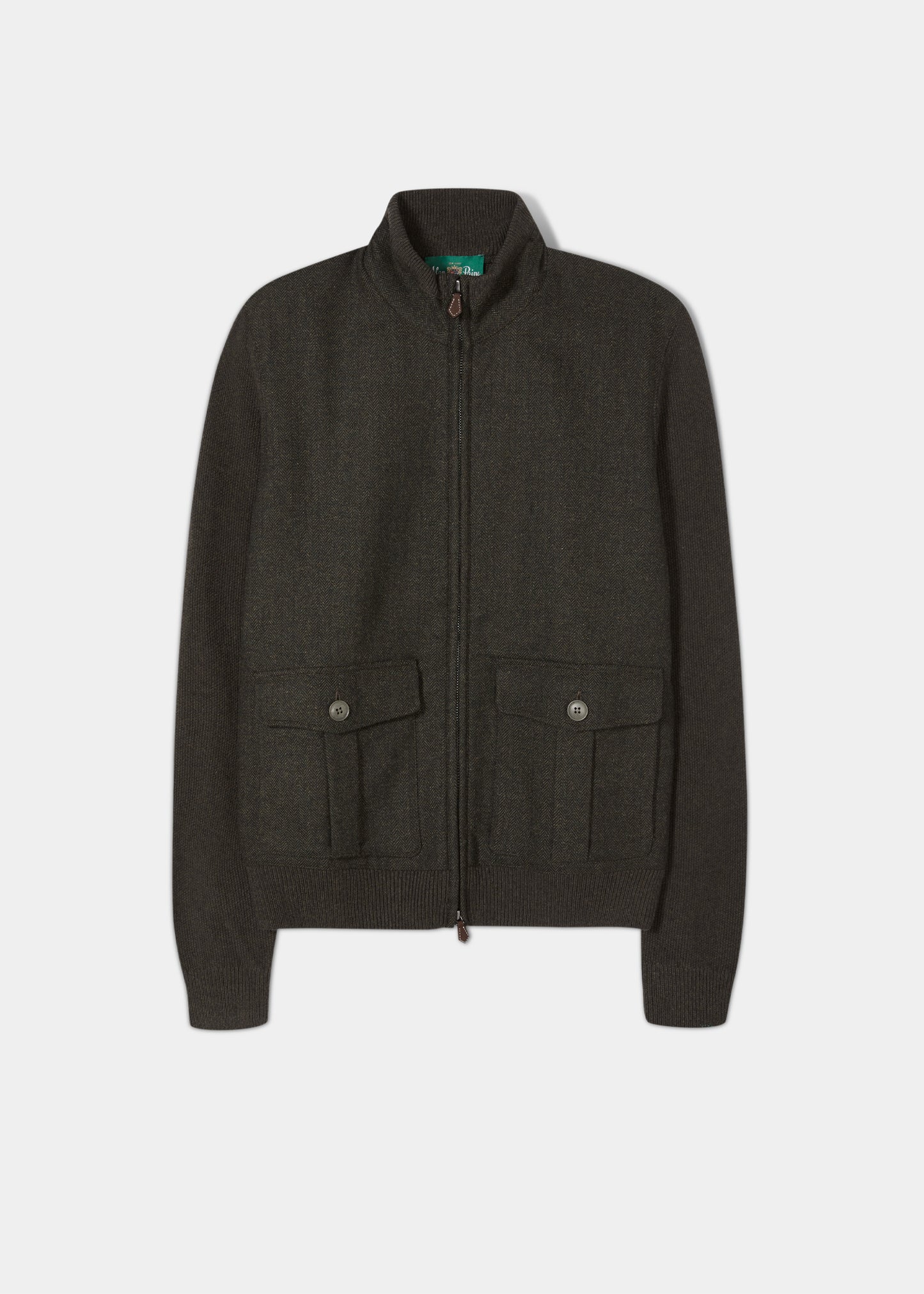 Merino-Wool-Full-Zip-Knitted-Jacket