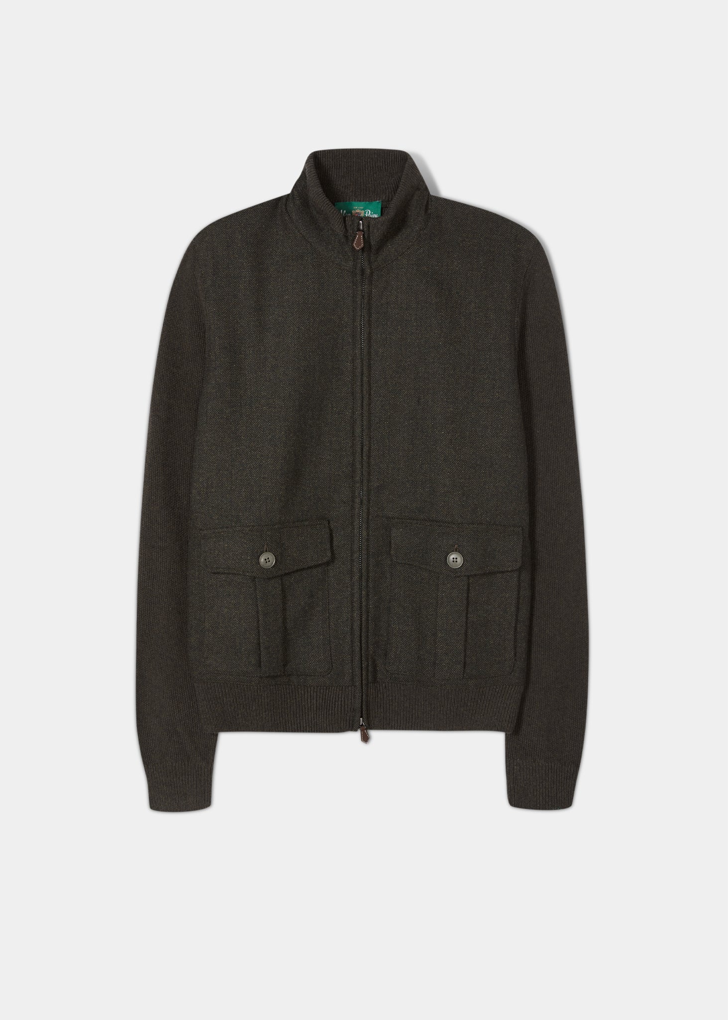 Merino-Wool-Full-Zip-Knitted-Jacket