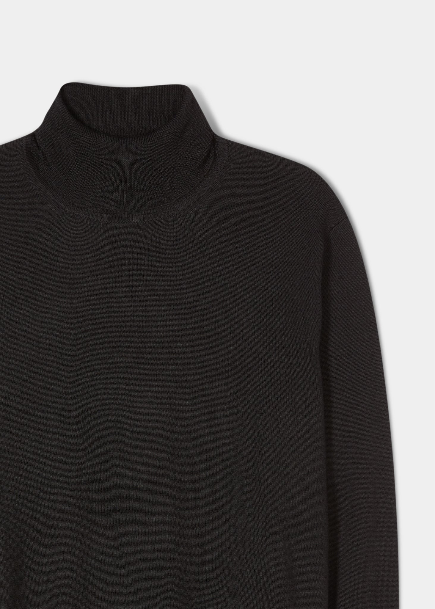 Roll-Neck-Merino-Wool-Sweater-Black