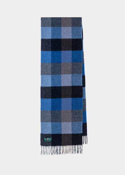 cashmere-block-check-scarf-blue