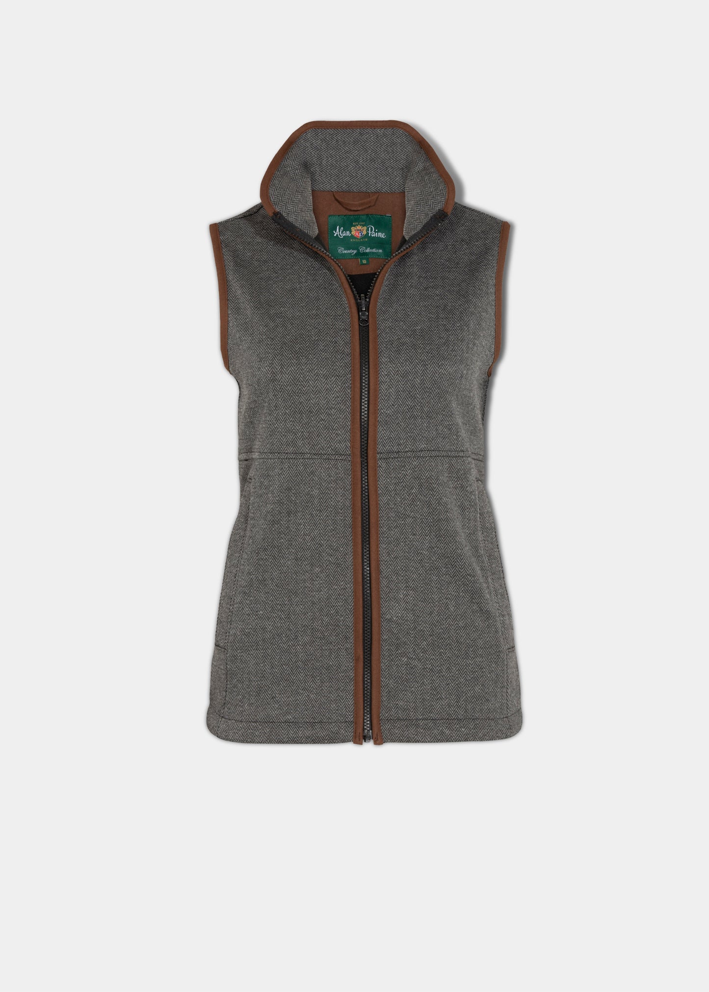 mens-fleece-gilet-charcoal-herringbone