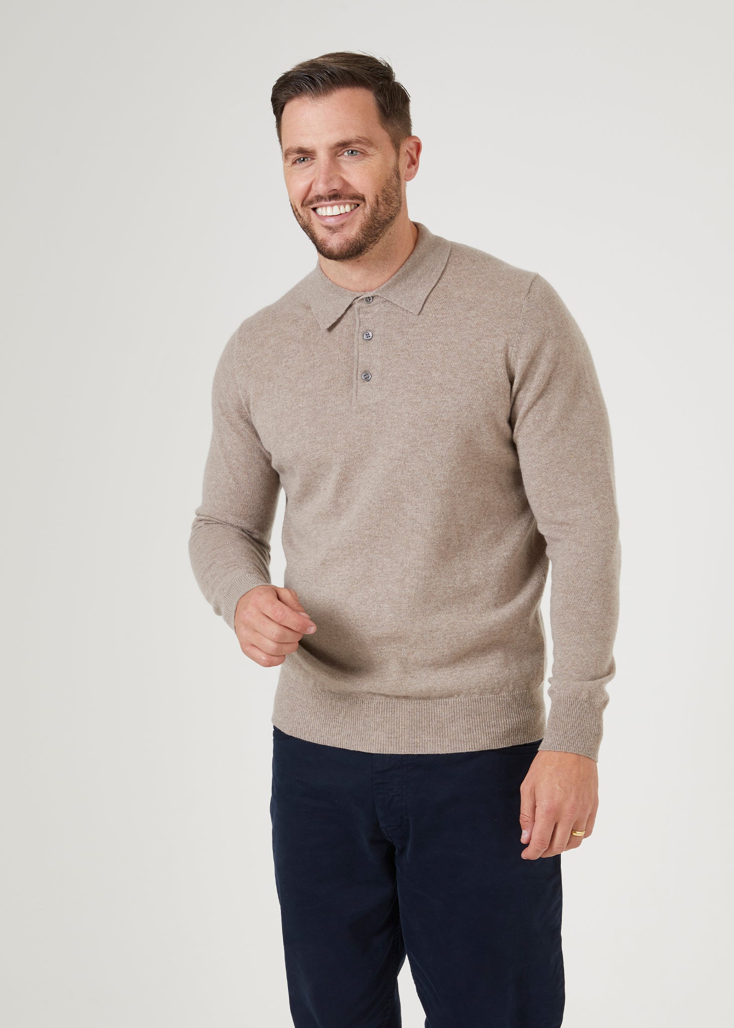 CLASSIC FIT LONG SLEEVE POLO