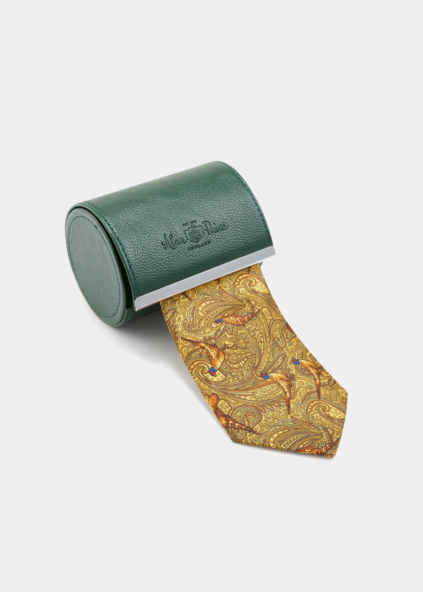 Ripon Silk Country Tie In Gold
