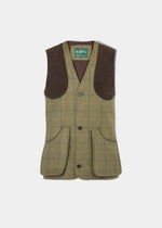 rutland-mens-tweed-shooting-waistcoats-dark-moss