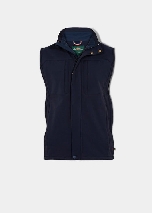 Westermoor Men's Softshell Gilet In Navy